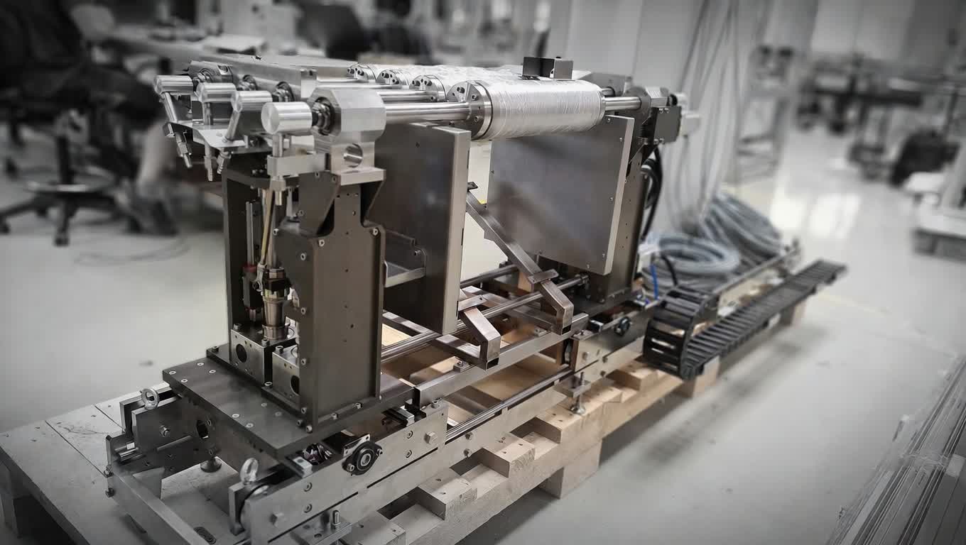 Flat glass drawer mechanism for automated glass sheet handling